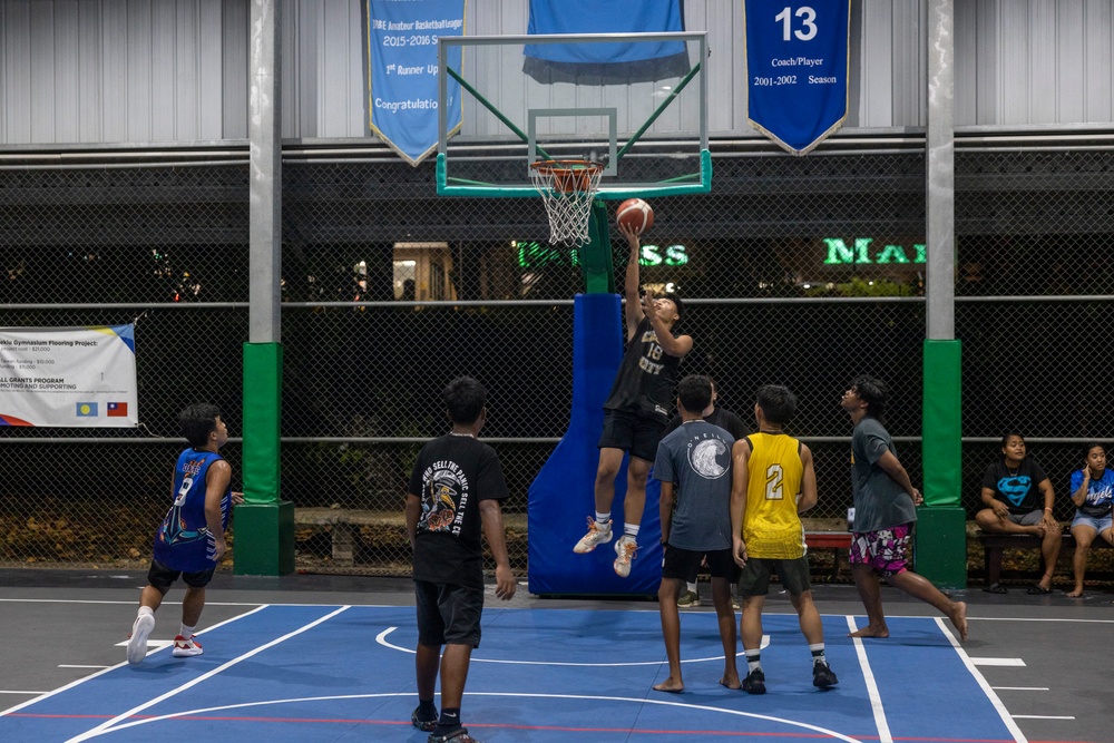 Koa Moana 24: U.S. Marines Lead a Basketball Clinic for Palau Community College Students