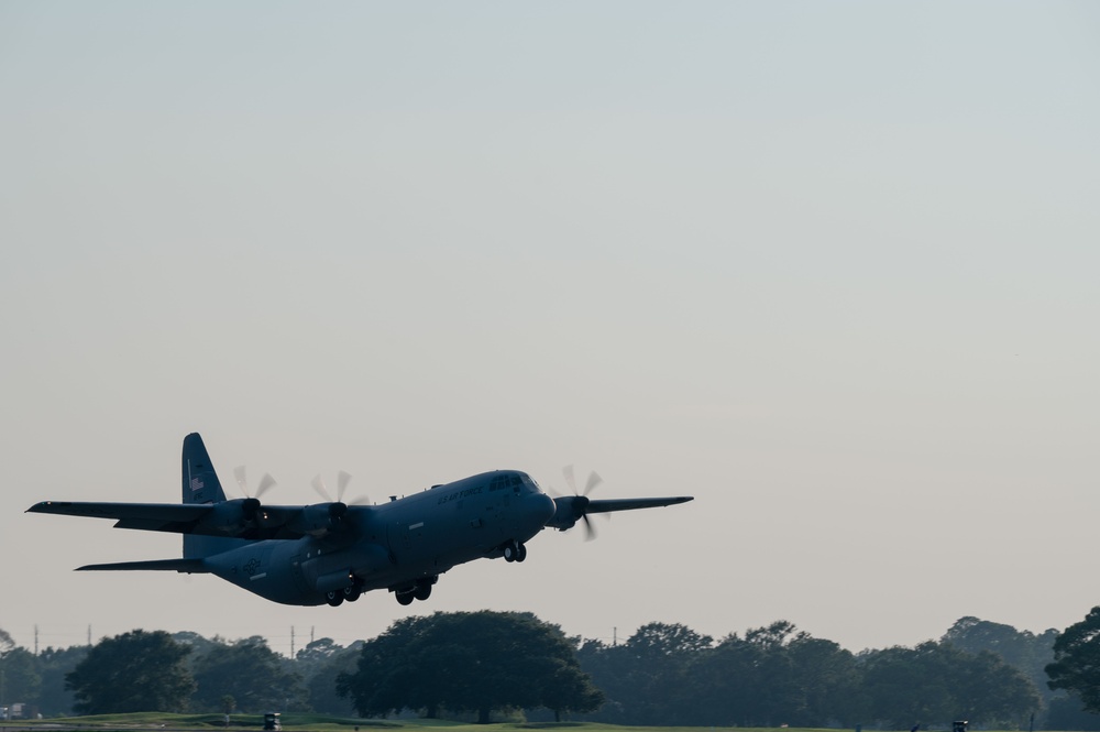 815th Airlift Squadron drops container delivery system