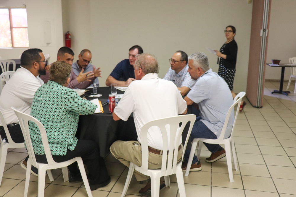 Attendees of USACE Caribbean District Industry Day participate in a discussion with USACE members