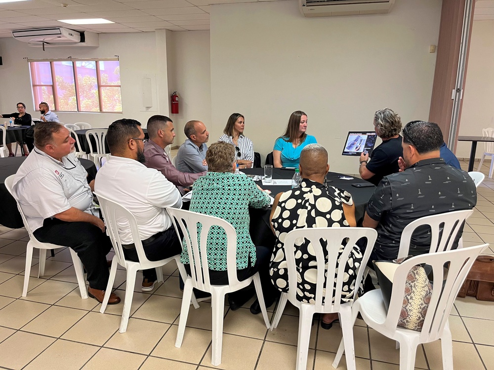 Attendees of USACE Caribbean District first Industry Day participate in roundtable discussions with USACE members