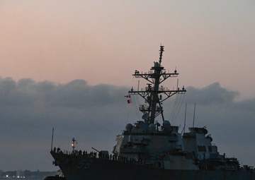 USS Laboon arrives at NAVSTA Rota