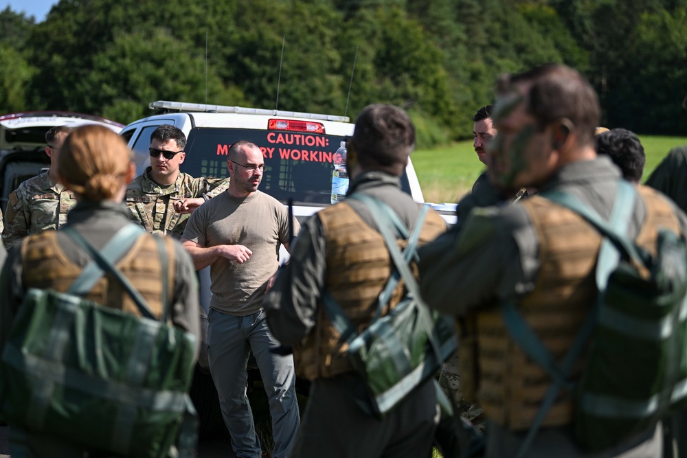 Stay alive, evade capture: 480th FS pilots conduct Combat Survival Training