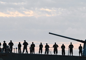 USS Laboon arrives at NAVSTA Rota