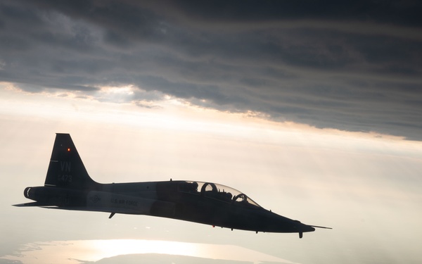 T-38 in the Oklahoma skies