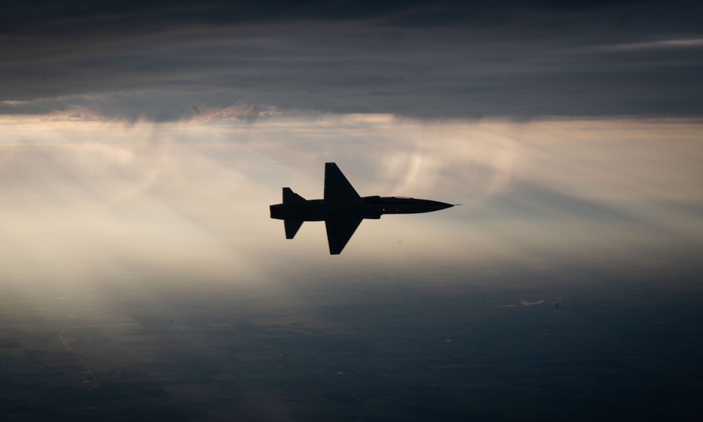 T-38 in the Oklahoma skies