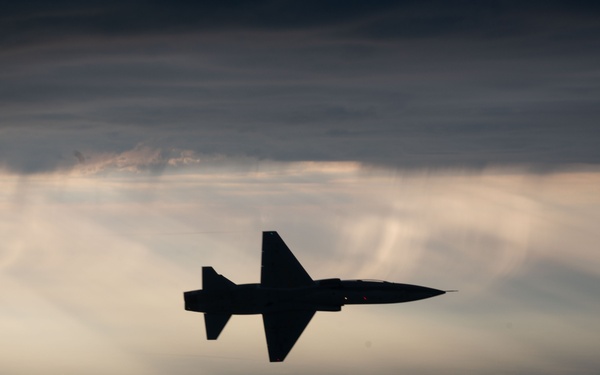 T-38 in the Oklahoma skies