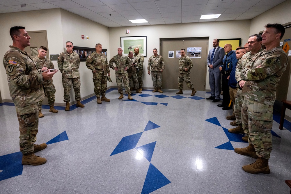 Distinguished visitors observe Vigilant Guard 24 – NJ