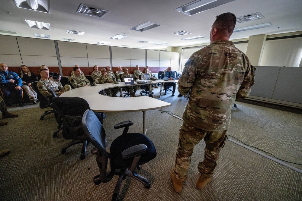 Distinguished visitors observe Vigilant Guard 24 – NJ