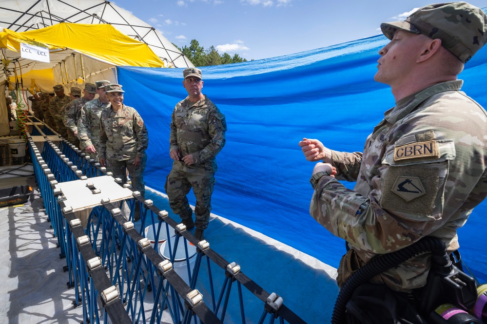 Distinguished visitors observe Vigilant Guard 24 – NJ