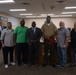 Corporal Kentavis Marbuary is awarded an outstanding citizenship award from the city of Twentynine Palms