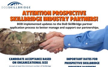 DoD SkillBridge Improvements Continue