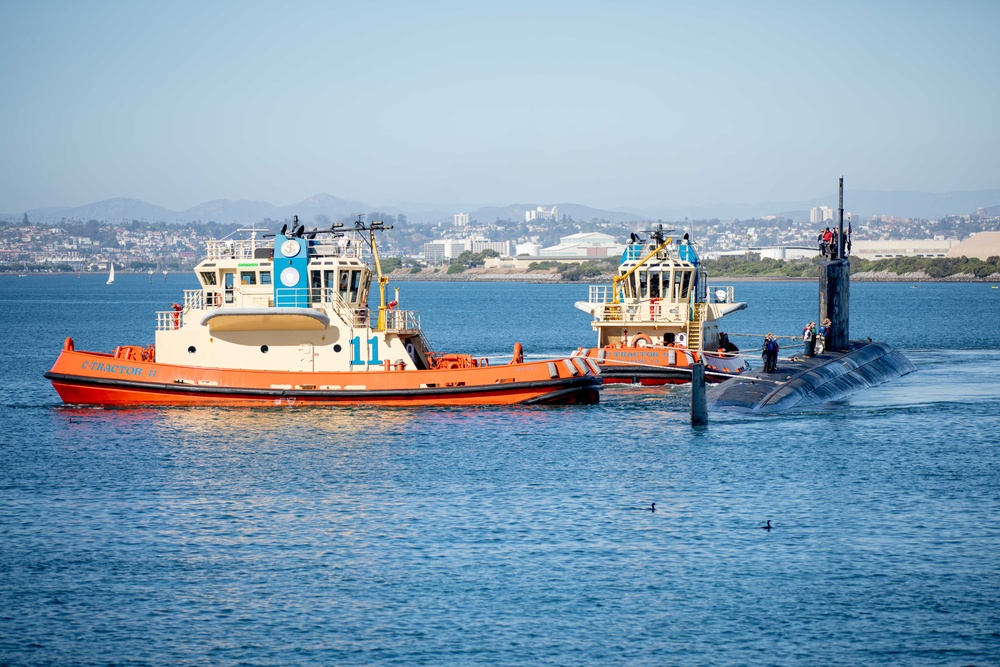 USS Asheville Arrives to San Diego