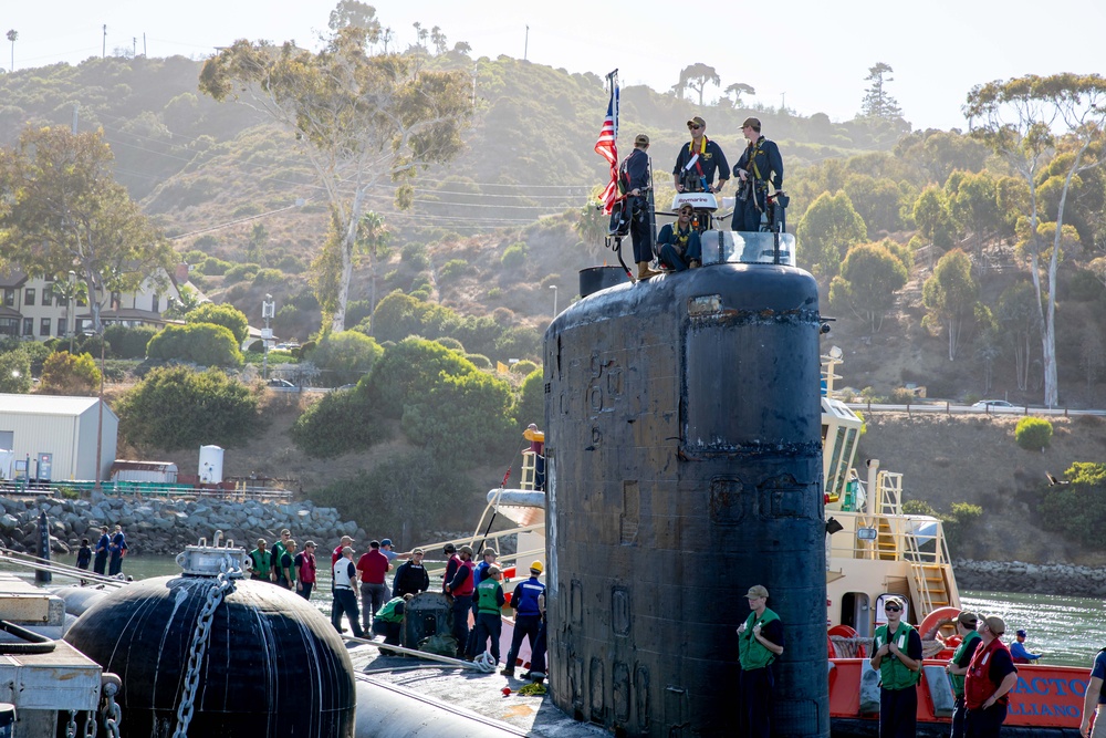 USS Asheville Arrives to San Diego
