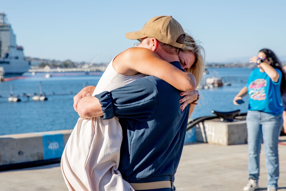 USS Asheville Arrives to San Diego