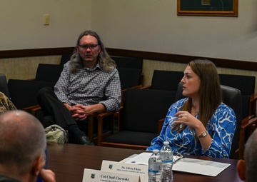 U.S. Sen. Patty Murray's professional staffers tour Fairchild