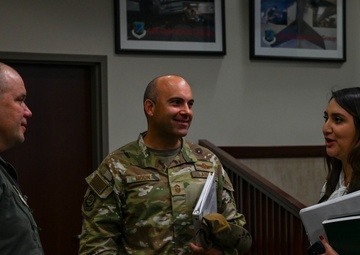 U.S. Sen. Patty Murray's staffers tour Fairchild