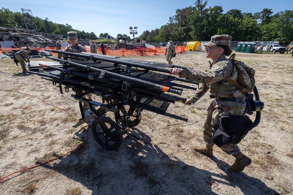 Vigilant Guard 24 – NJ Decon Line setup