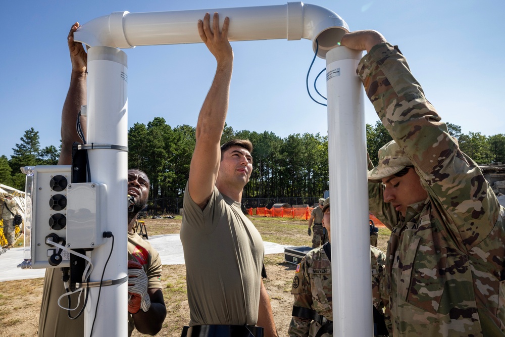 Vigilant Guard 24 – NJ Decon Line setup