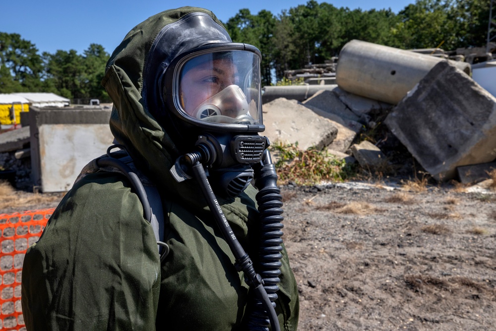 Vigilant Guard 24 – NJ Decon Line setup