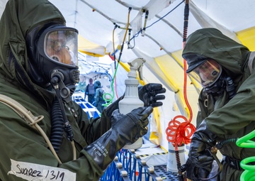 Vigilant Guard 24 – NJ Decon Line setup