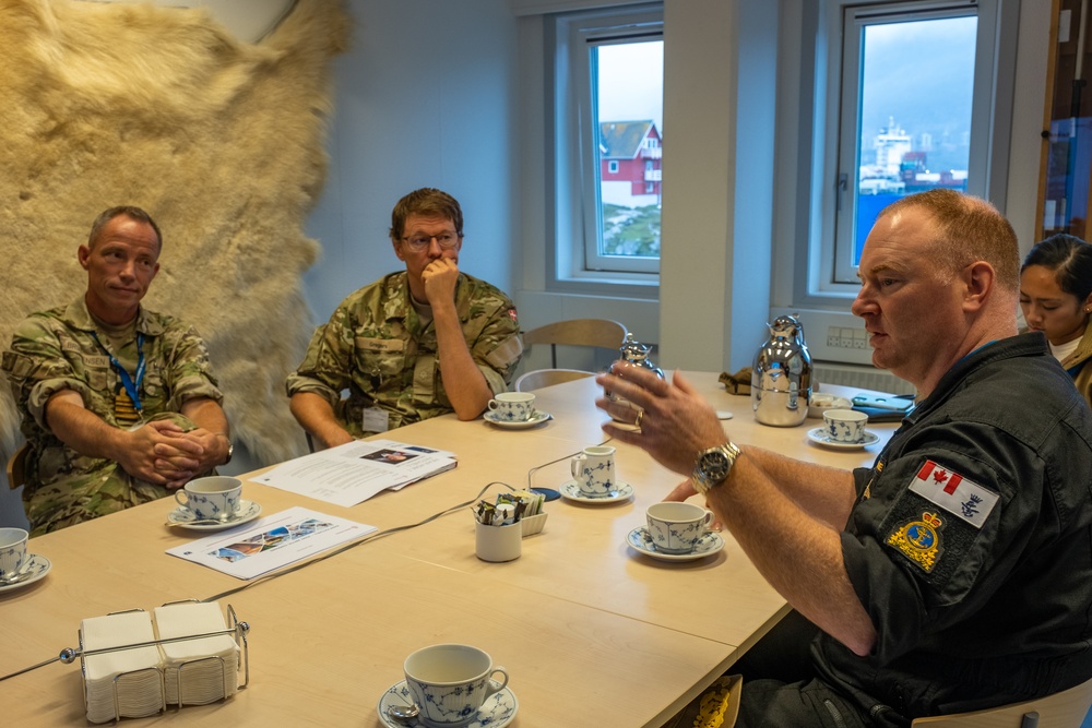 U.S. Second Fleet's Vice Commander Visits Joint Arctic Command