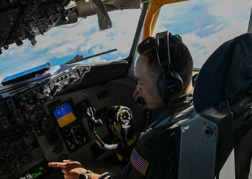 93rd Air Refueling Squadron refuels F-35's assigned to the 388th Fighter Wing