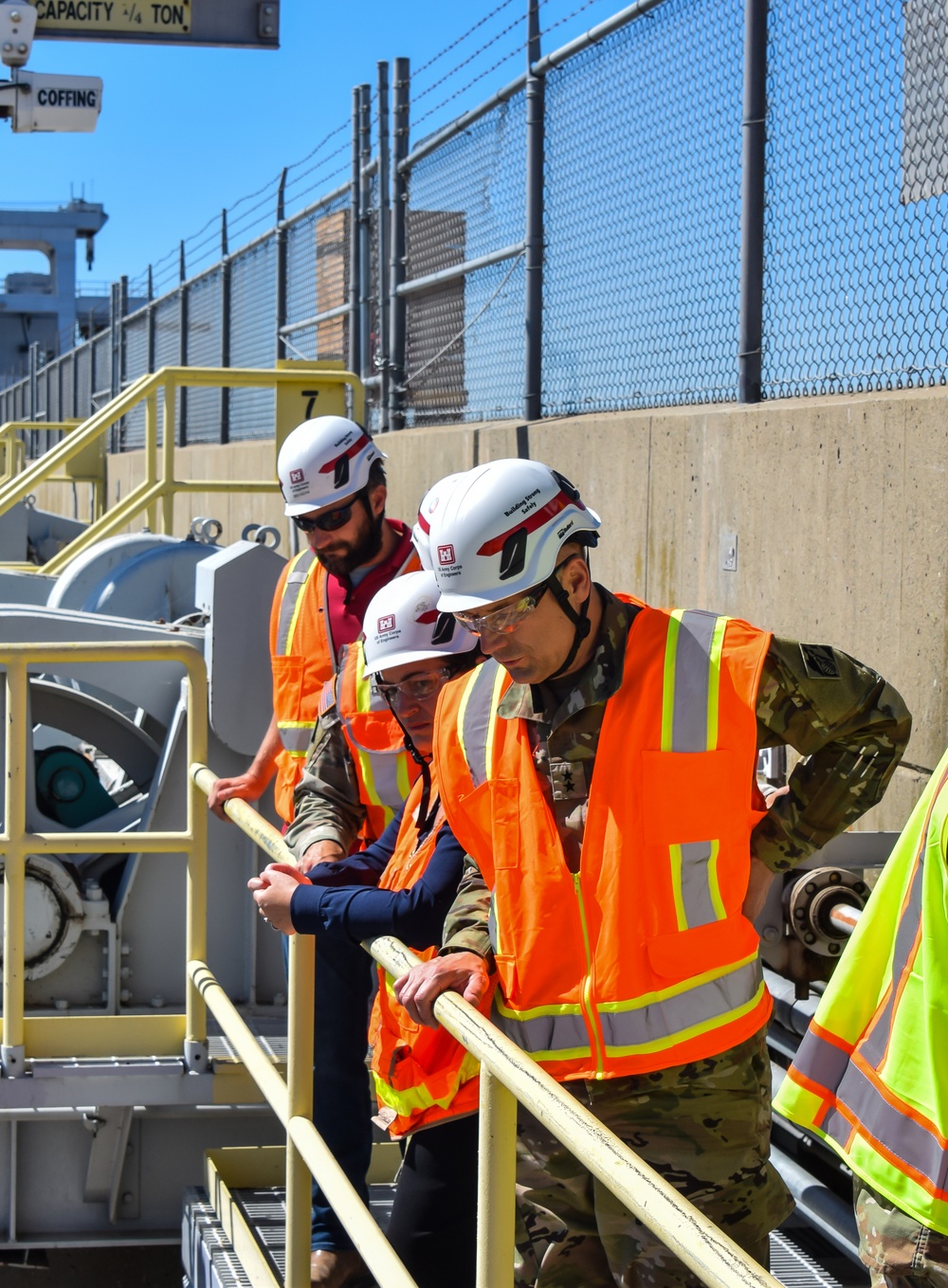 Maj. Gen. William H. Graham visits Folsom Dam
