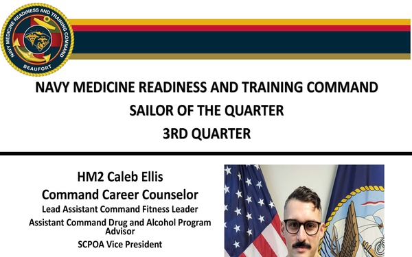 Highlighting the Sailor of the Quarter, NMRTC Beaufort