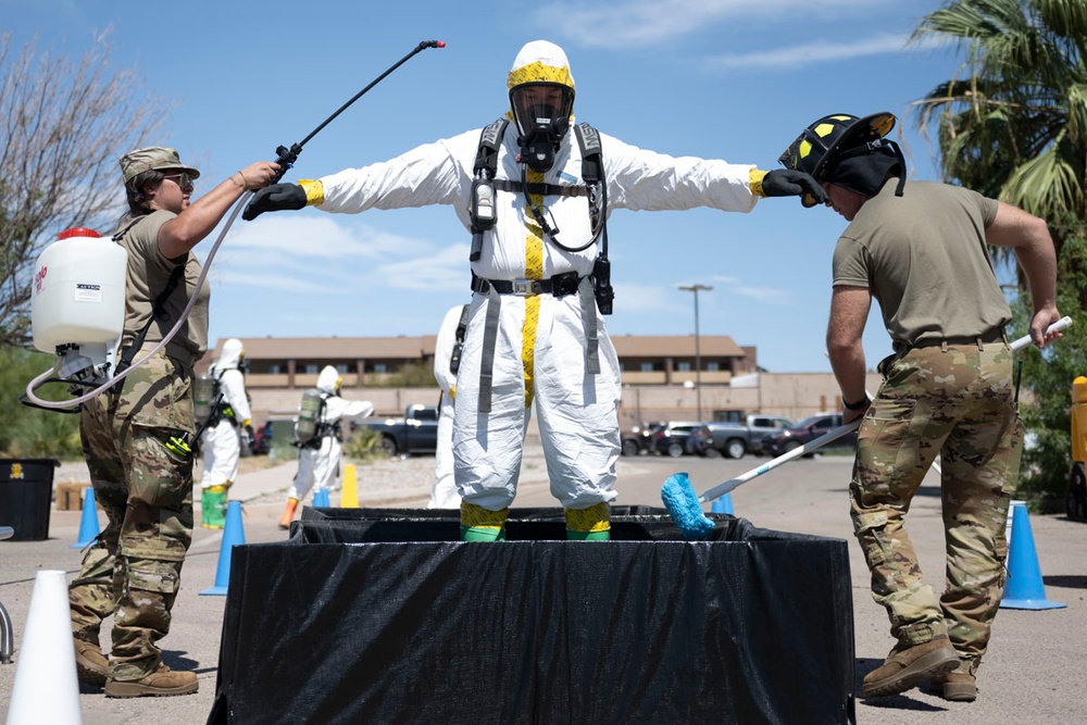 49th CES Airmen conduct training exercise