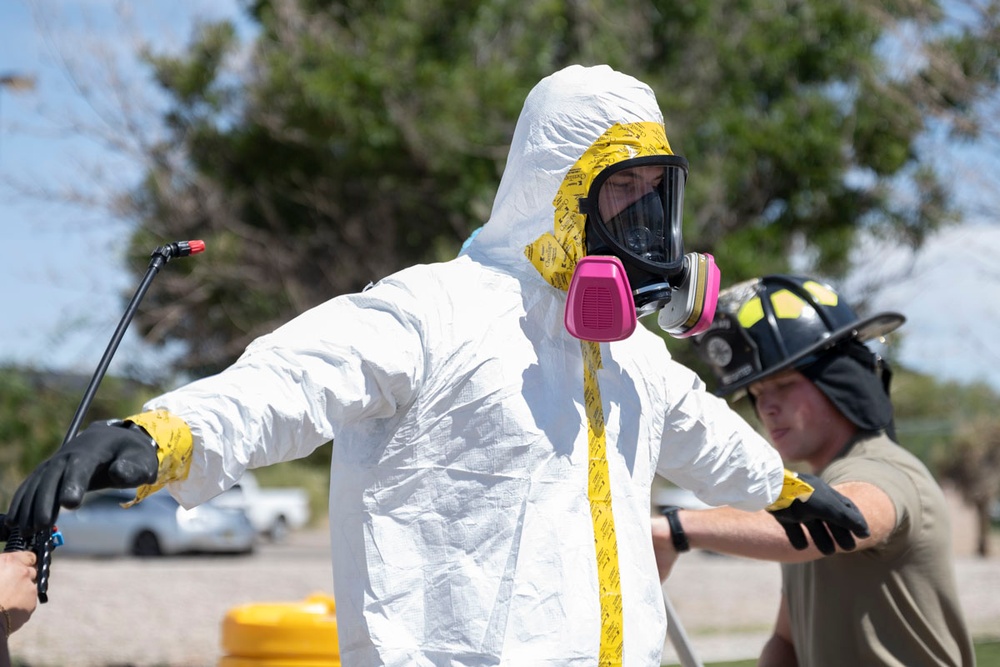 49th CES Airmen conduct training exercise