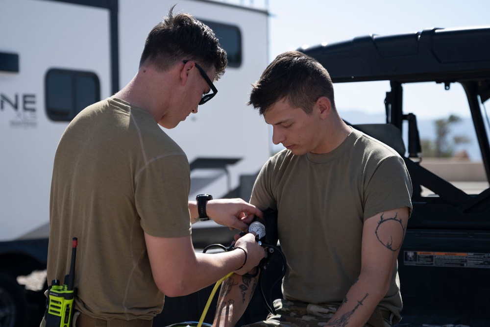 49th CES Airmen conduct training exercise