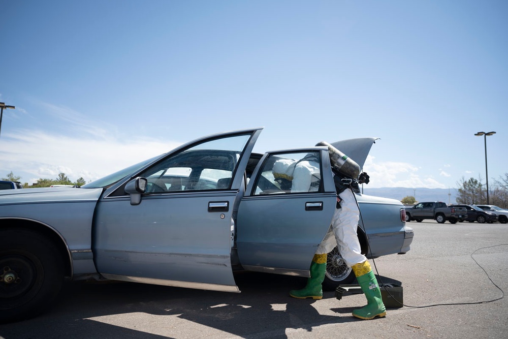 49th CES Airmen conduct training exercise