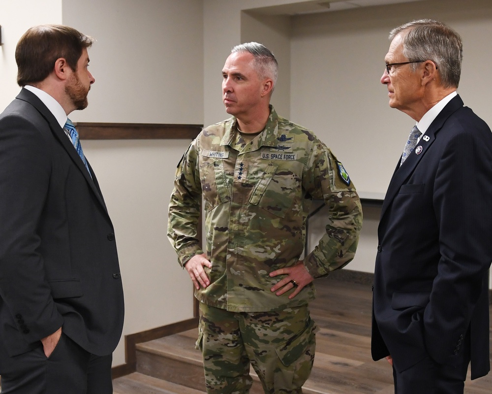 U.S. Space Command Commander visits Ellington Field