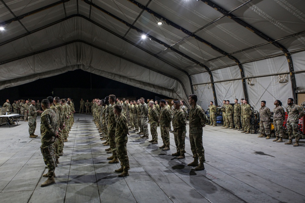 82nd Combat Aviation receives Combat Action Badges