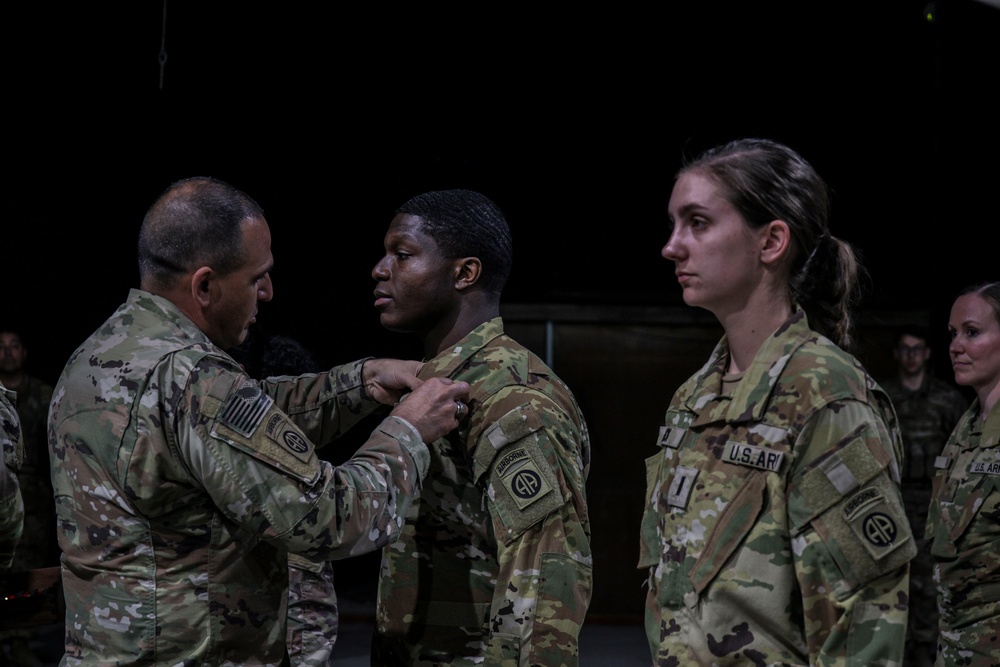 82nd Combat Aviation receives Combat Action Badges