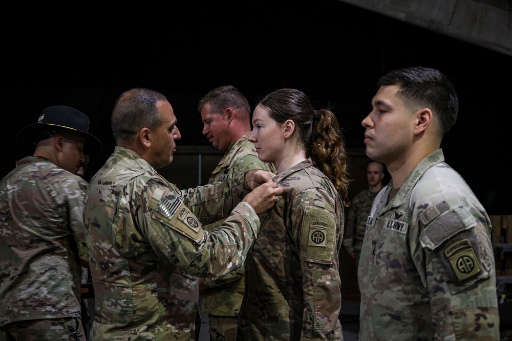 82nd Combat Aviation receives Combat Action Badges
