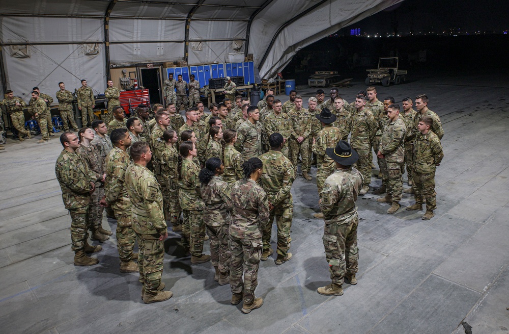 82nd Combat Aviation receives Combat Action Badges