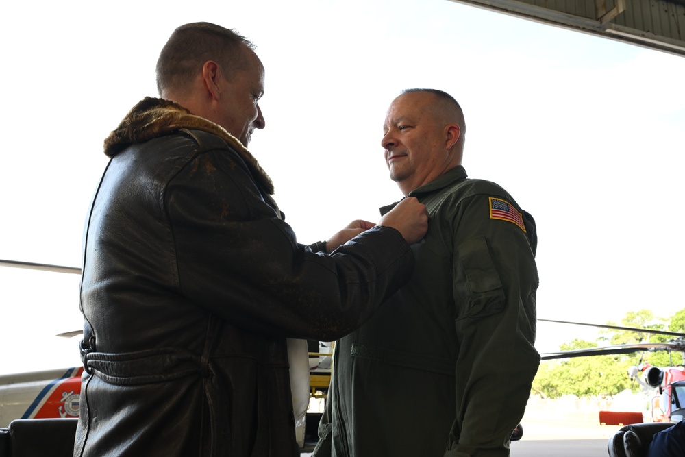 Coast Guard holds Enlisted Ancient Albatross change of watch ceremony at Air Station Clearwater