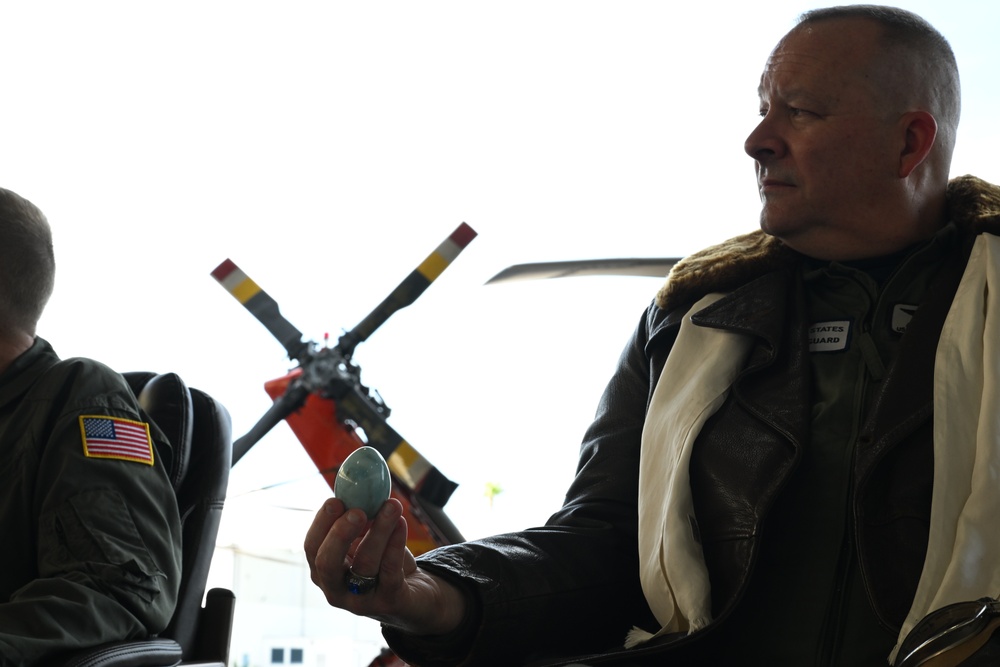 Coast Guard holds Enlisted Ancient Albatross change of watch ceremony at Air Station Clearwater