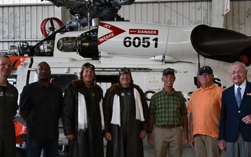 Coast Guard holds Enlisted Ancient Albatross change of watch ceremony at Air Station Clearwater