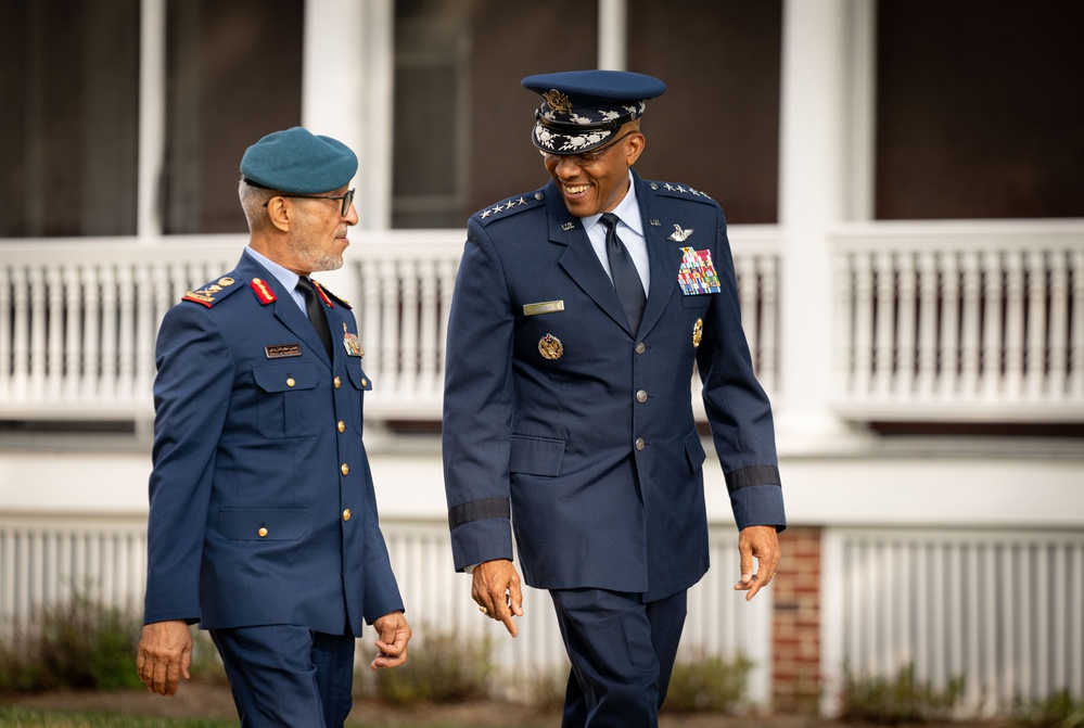 CJCS Hosts UAE Armed Forces Chief of Staff