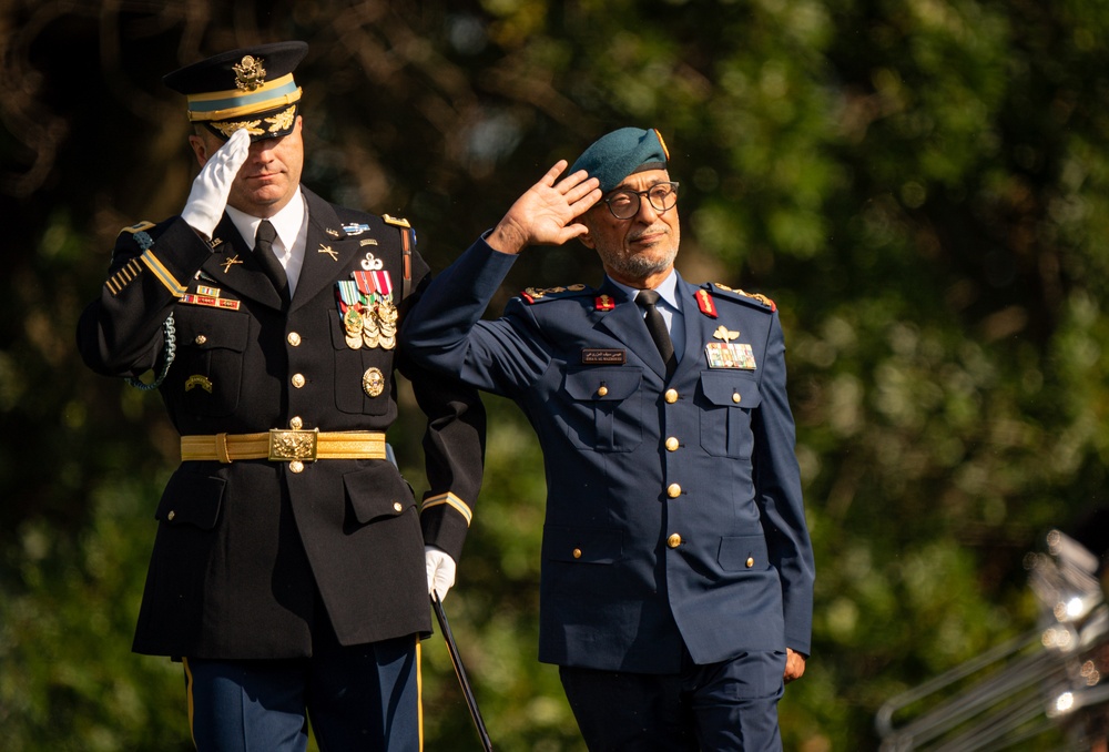 CJCS Hosts UAE Armed Forces Chief of Staff