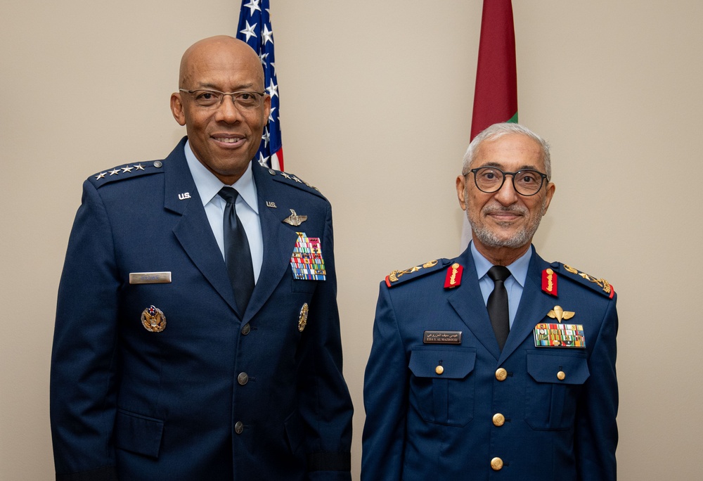 CJCS Hosts UAE Armed Forces Chief of Staff