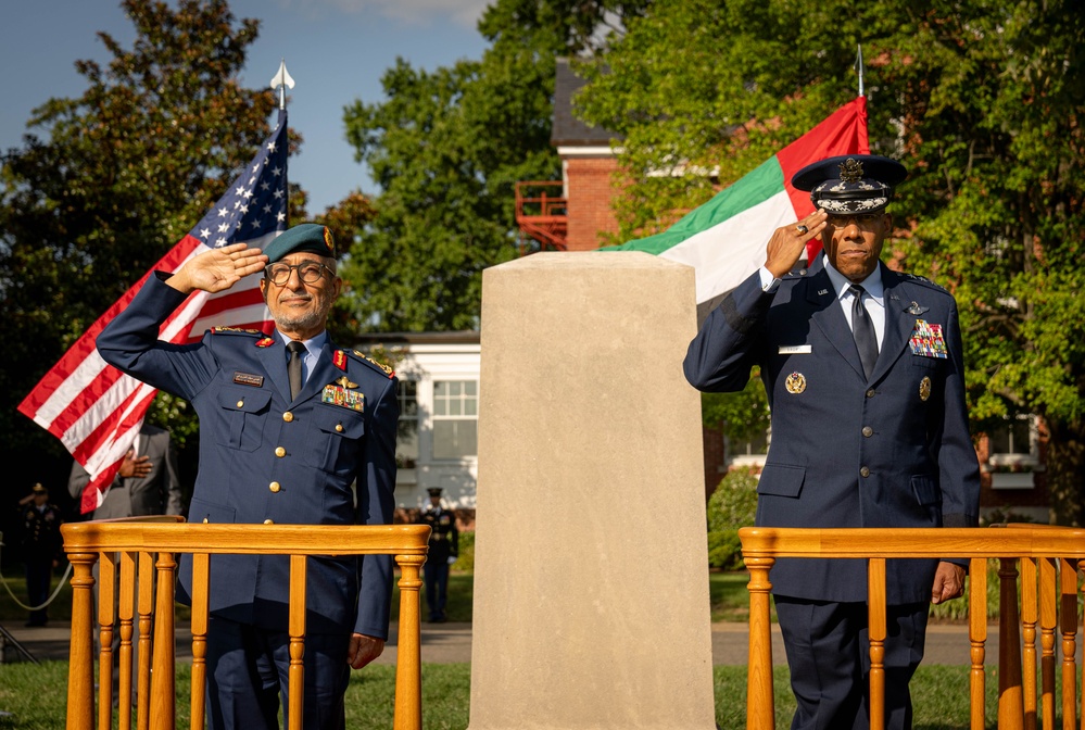 CJCS Hosts UAE Armed Forces Chief of Staff
