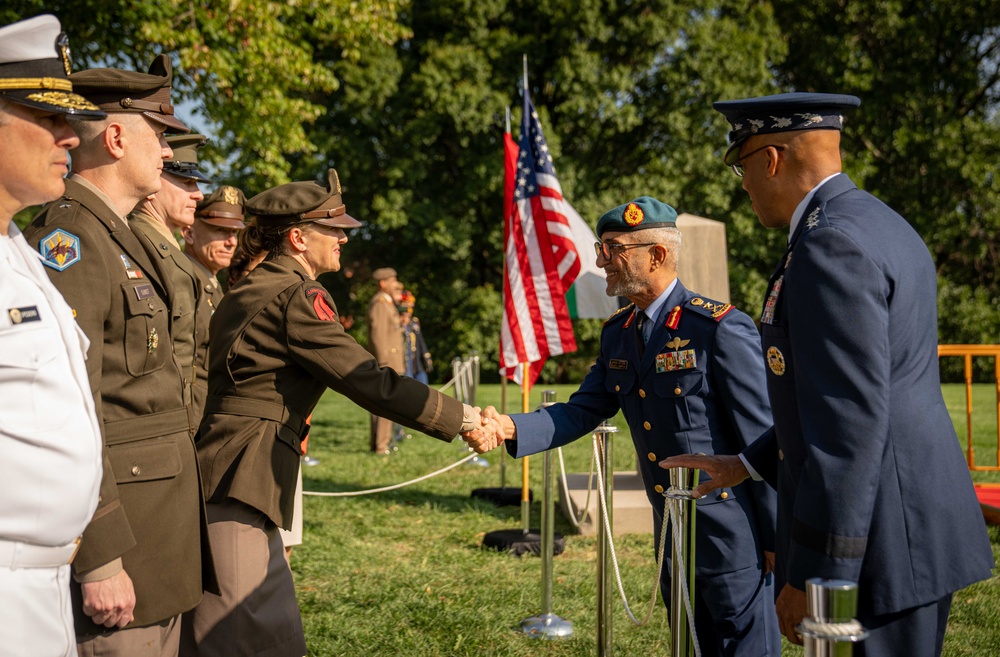 CJCS Hosts UAE Armed Forces Chief of Staff