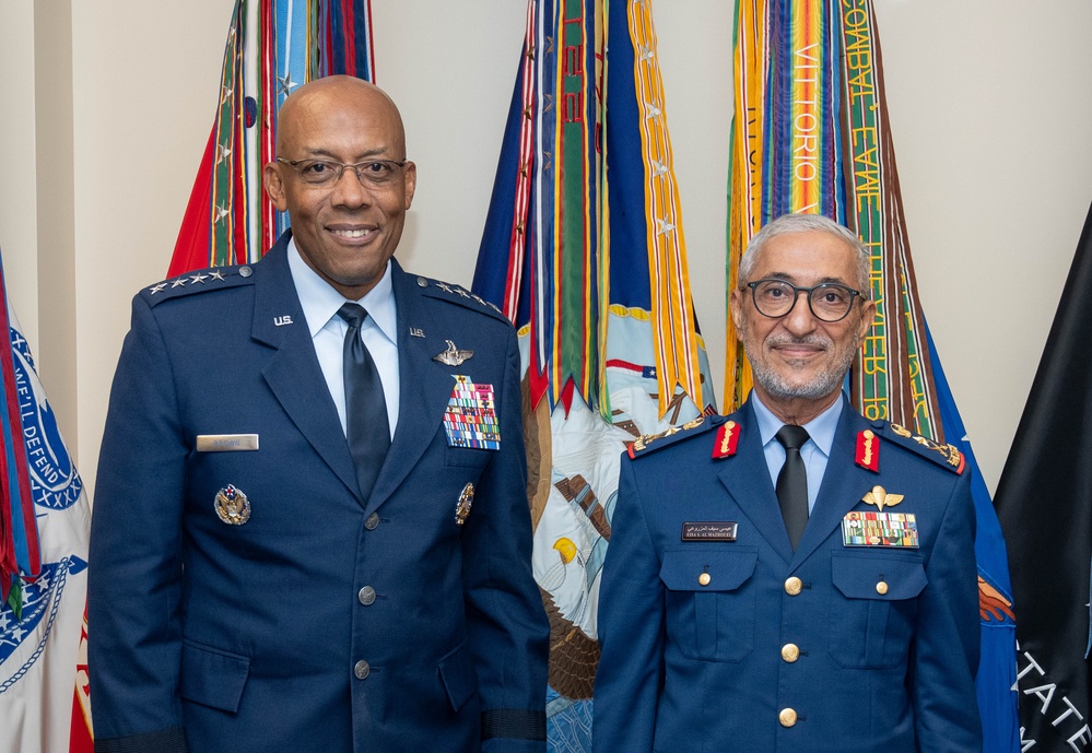 CJCS Hosts UAE Armed Forces Chief of Staff
