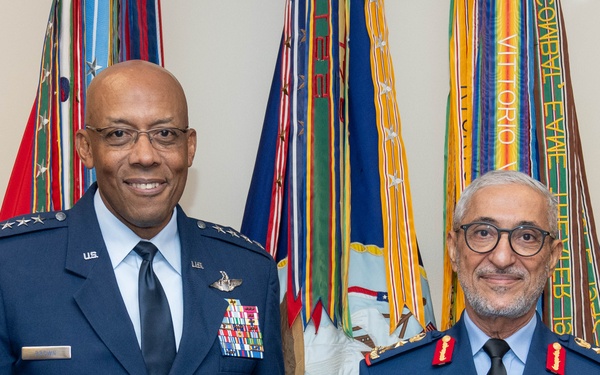 CJCS Hosts UAE Armed Forces Chief of Staff
