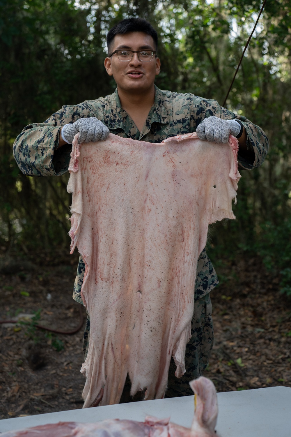 Combat Engineers practice 21st Century Foraging