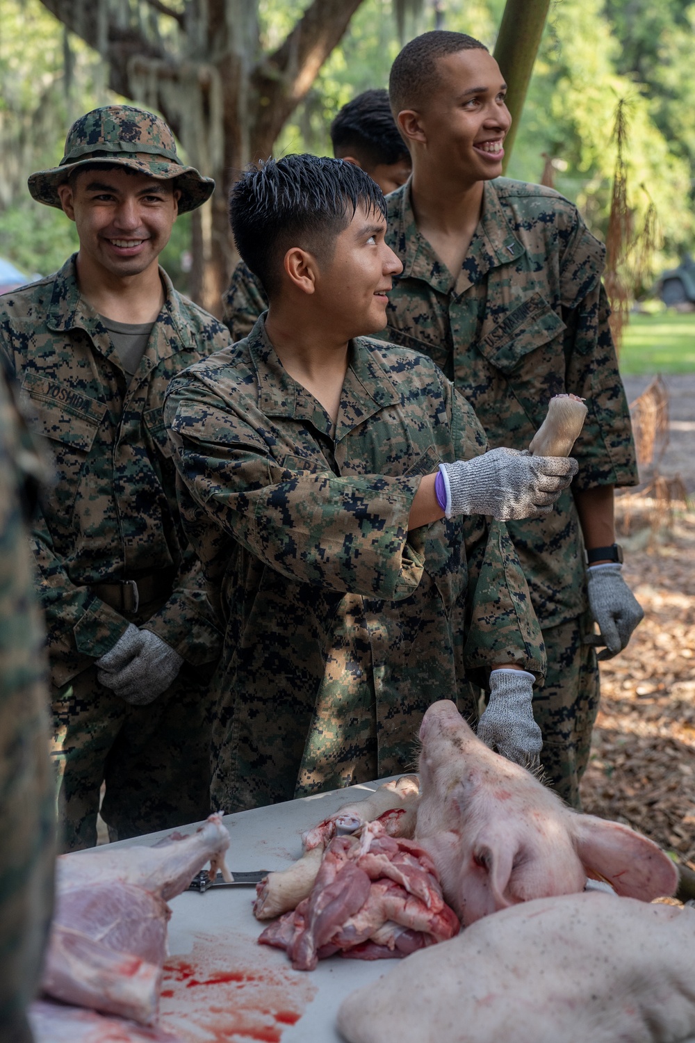 Combat Engineers practice 21st Century Foraging