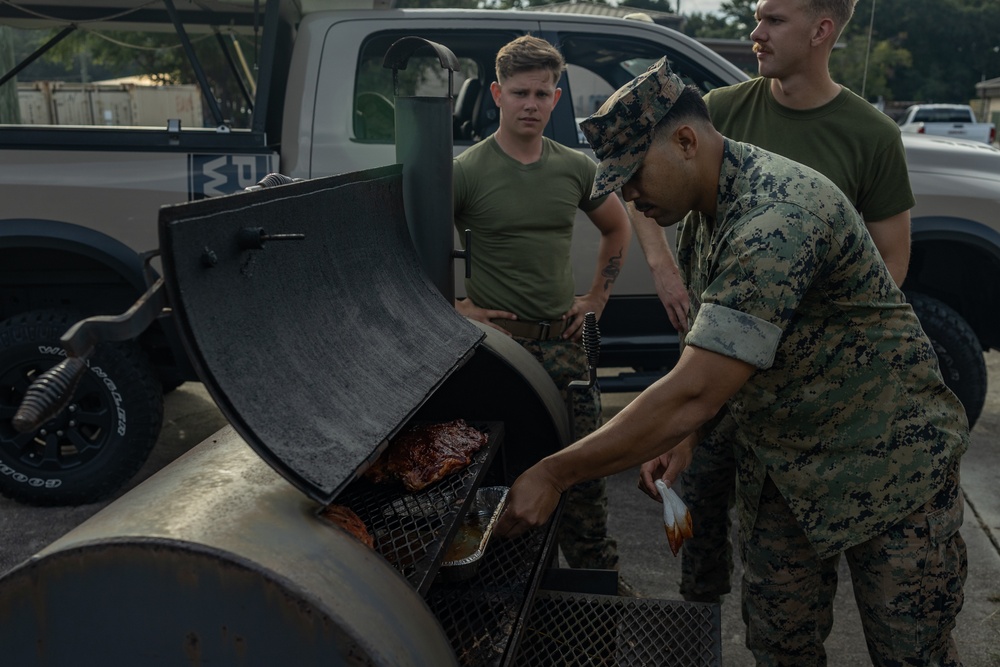 Combat Engineers practice 21st Century Foraging